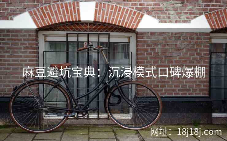 麻豆避坑宝典：沉浸模式口碑爆棚